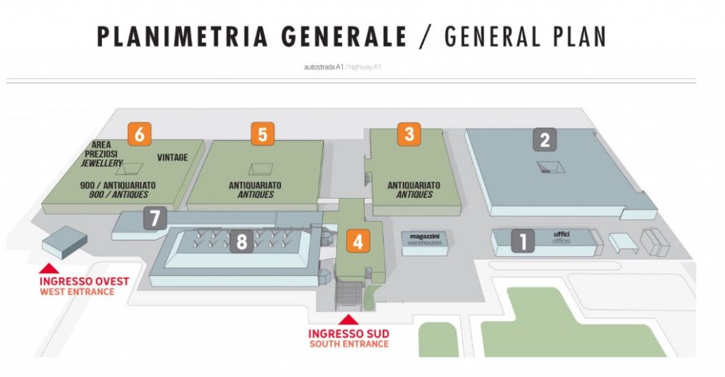 PLANIMETRIA FIERA PARMA